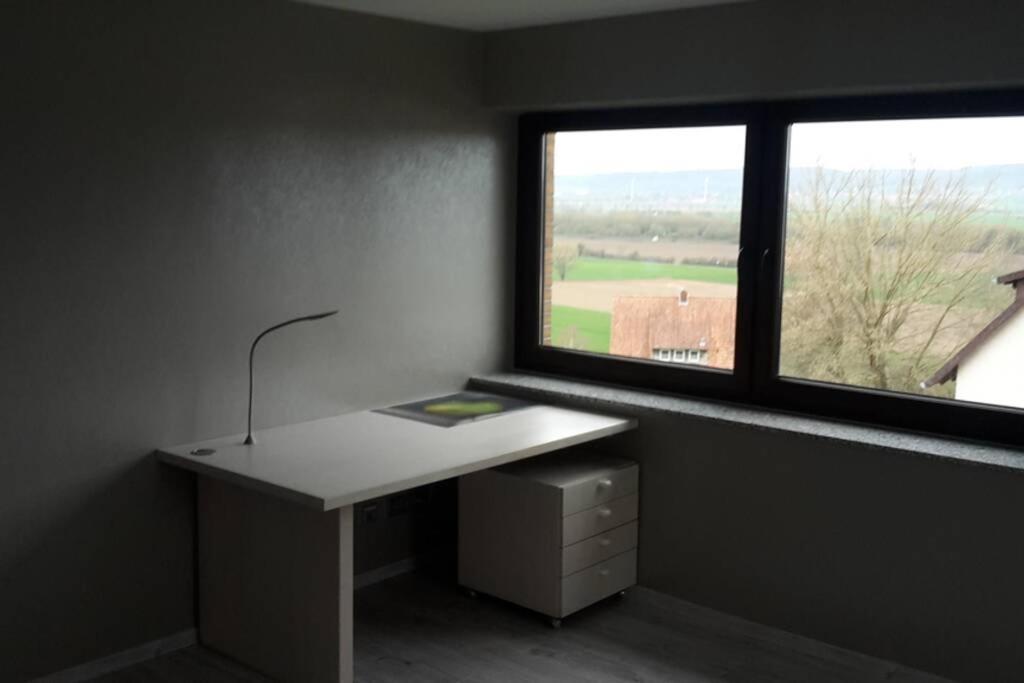 Ferienwohnung Weserblick 헤지슈올덴도르프 외부 사진
