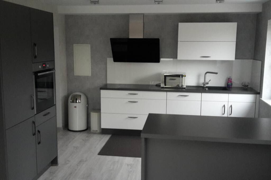 Ferienwohnung Weserblick 헤지슈올덴도르프 외부 사진
